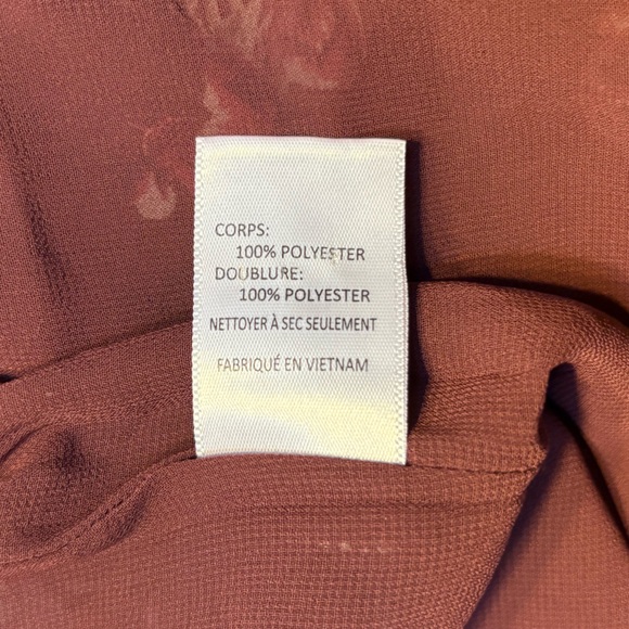 Astr Burgundy Floral Midi Dress - Picture 8 of 9